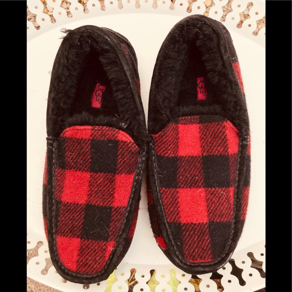 mens plaid ugg slippers